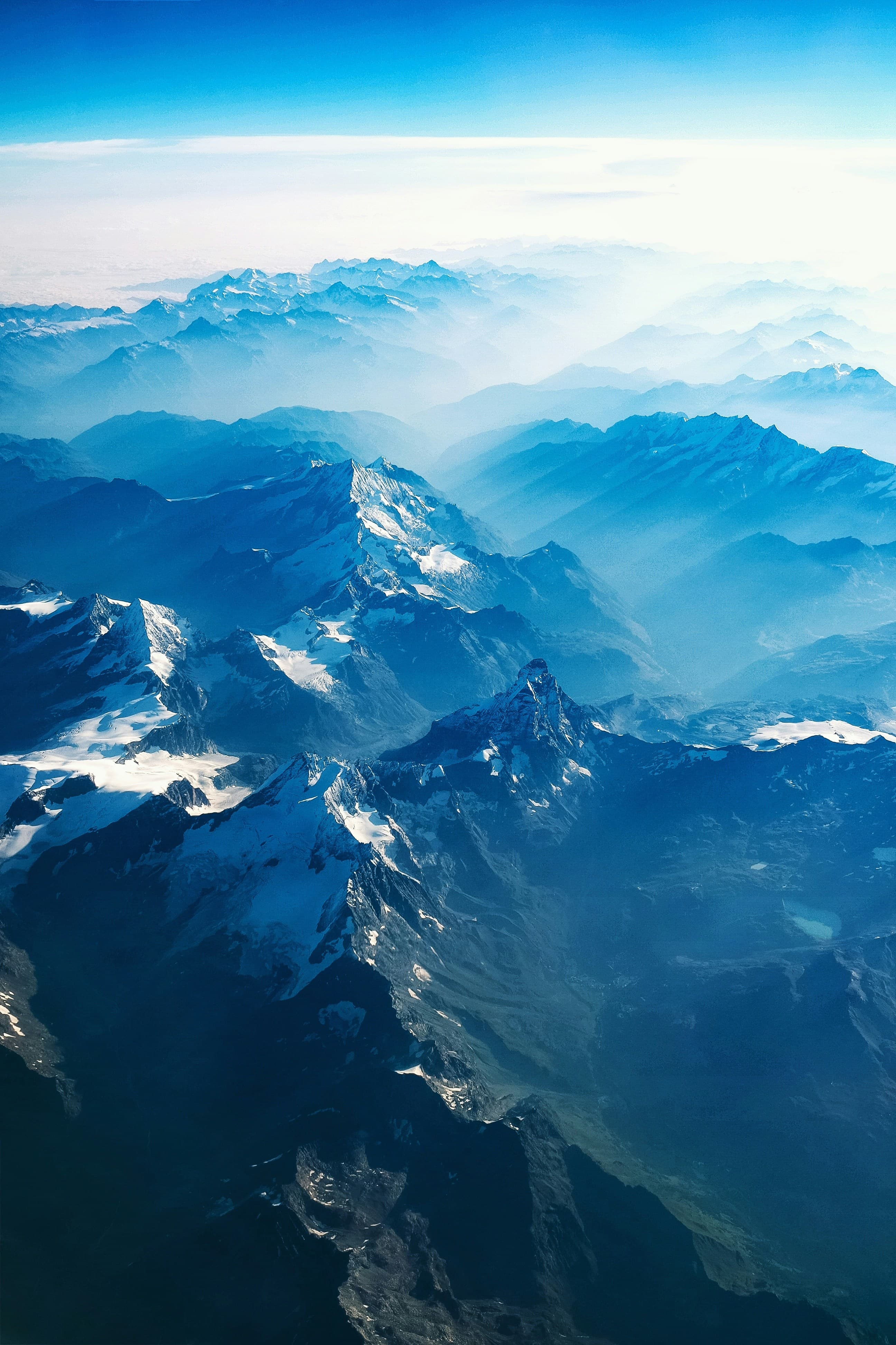 Mountain landscape representing vision and growth